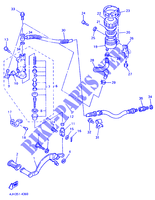 REAR BRAKE MASTER CYLINDER for Yamaha FZR600R (72.1KW 1995