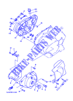 COVER   ENGINE 1 for Yamaha XV250S 1998
