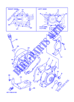 COVER   ENGINE 1 for Yamaha T105  1996