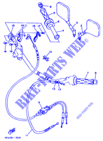 HANDLEBAR & CABLES for Yamaha TDR125 1994