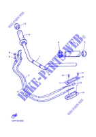HANDLEBAR & CABLES for Yamaha VMX12 1994