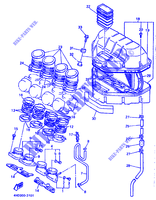 INTAKE for Yamaha YZF750R 1994