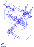 GEAR SHIFT SELECTOR DRUM / FORKS for Yamaha XT600E 1993