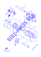 GEAR SHIFT SELECTOR DRUM / FORKS for Yamaha DT 175 1991