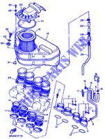 INTAKE for Yamaha FZR750R 1990