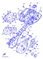 COVER   ENGINE 1 for Yamaha TT600  1990
