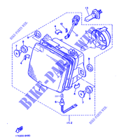 OPTIONAL PARTS   HEADLIGHT for Yamaha FJ1200 1986