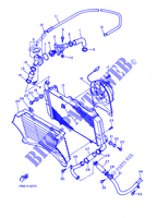 RADIATOR / HOSES for Yamaha FZ750 1986