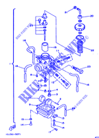 CARBURETOR for Yamaha RD125LC 1986
