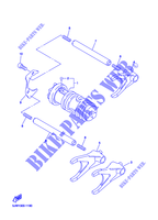 GEAR SHIFT SELECTOR DRUM / FORKS for Yamaha FJR1300 2002