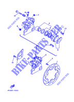 REAR BRAKE CALIPER for Yamaha TDR125 2002