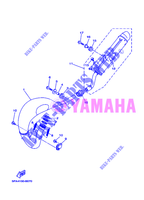 EXHAUST for Yamaha YZ85LW 2008