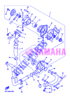 WATERPUMP / HOSES for Yamaha YZF-R1 2004
