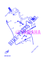 HANDLEBAR & CABLES for Yamaha BOOSTER SPIRIT 2004