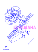 REAR WHEEL for Yamaha CS50Z MACH G LIQUIDE 2006