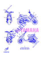 STICKER for Yamaha BOOSTER NAKED 2007