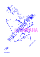 HANDLEBAR & CABLES for Yamaha BOOSTER SPIRIT 2007