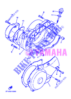 COVER   ENGINE 1 for Yamaha DT125 2007