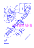 REAR WHEEL for Yamaha BOOSTER 12