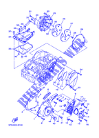 COVER   ENGINE 1 for Yamaha TDM900 2009