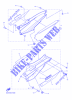 SIDE COVER for Yamaha FJR1300AS 2009