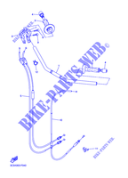 HANDLEBAR & CABLES for Yamaha FZ1SA 2009