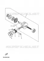 CRANKSHAFT / PISTON for Yamaha YP125E 2009