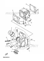 CYLINDER HEAD  for Yamaha YP125E 2009