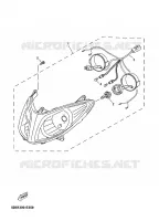 HEADLIGHT for Yamaha YP125E 2009