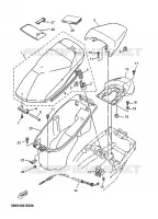 SEAT for Yamaha YP125E 2009