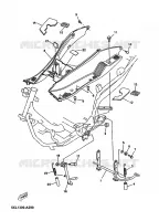 STAND / FOOTREST for Yamaha YP125E 2009