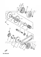 STARTER CLUTCH for Yamaha YP125E 2009