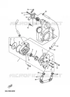 WATERPUMP / HOSES for Yamaha YP125E 2009