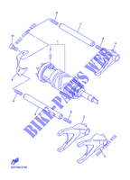 GEAR SHIFT SELECTOR DRUM / FORKS for Yamaha FJR 1300 AS 2010