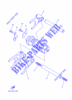 GEAR SHIFT SELECTOR DRUM / FORKS for Yamaha XT1200Z 2011