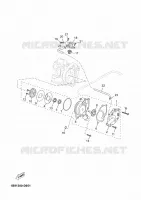 WATERPUMP / HOSES for Yamaha YP125R 2011