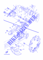 REAR BRAKE CALIPER for Yamaha WR450F 2012