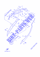 SIDE COVER for Yamaha CYGNUS X 2012