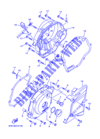 COVER   ENGINE 1 for Yamaha YBR125E 2012