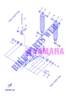 SWINGARM / SHOCK ABSORBER for Yamaha YP125RA 2012