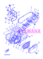 COVER   ENGINE 1 for Yamaha YP250R 2012