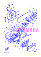 COVER   ENGINE 1 for Yamaha YP250R 2012