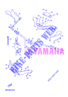 HANDLEBAR & CABLES for Yamaha YP250R  2012