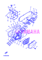 COVER   ENGINE 1 for Yamaha YP250R  2012