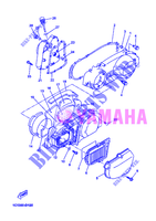 COVER   ENGINE 1 for Yamaha YP250RA  2012