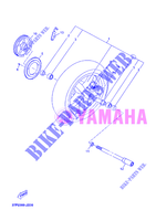 FRONT WHEEL for Yamaha YP250RA  2012