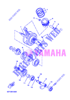 CRANKSHAFT / PISTON for Yamaha YZF-R125 2012