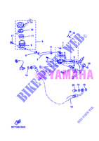 REAR BRAKE MASTER CYLINDER for Yamaha YZF-R125 2012