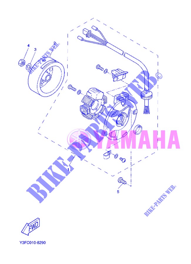 IGNITION for Yamaha CW50 2013