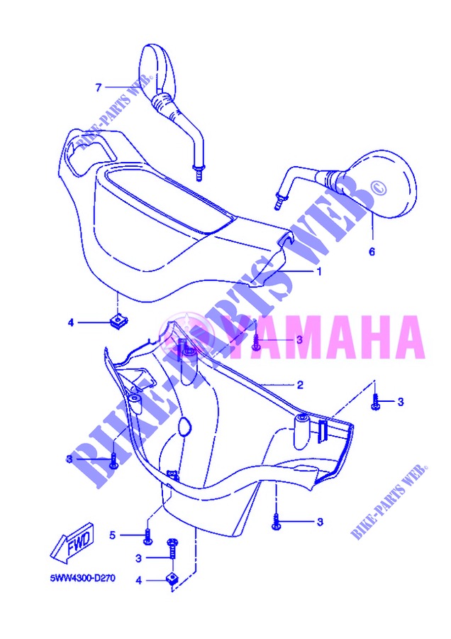 COVER 1 for Yamaha BWS EASY 2013